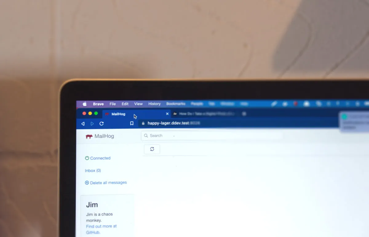 Setting up MailHog on Mac and configuring to run with PHP